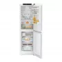 Liebherr CNd 5734 alulfagyasztós kombinált hűtőszekrény, fehér, 201,5cm, nofrost, duocooling, színes tft kijelző, easytwist-ice, easyfresh, freshair, led