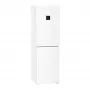 Liebherr CNd 5734 alulfagyasztós kombinált hűtőszekrény, fehér, 201,5cm, nofrost, duocooling, színes tft kijelző, easytwist-ice, easyfresh, freshair, led