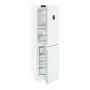 Liebherr CNd 5734 alulfagyasztós kombinált hűtőszekrény, fehér, 201,5cm, nofrost, duocooling, színes tft kijelző, easytwist-ice, easyfresh, freshair, led