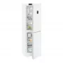 Liebherr CNd 5734 alulfagyasztós kombinált hűtőszekrény, fehér, 201,5cm, nofrost, duocooling, színes tft kijelző, easytwist-ice, easyfresh, freshair, led