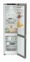 Liebherr CNsfd 5723 alulfagyasztós kombinált hűtőszekrény, ezüst, 201,5cm, nofrost, duocooling, érintővezérlés, easytwist-ice, easyfresh, freshair szűrő, led