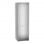 Liebherr CNsfd 5723 alulfagyasztós kombinált hűtőszekrény, ezüst, 201,5cm, nofrost, duocooling, érintővezérlés, easytwist-ice, easyfresh, freshair szűrő, led