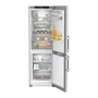 Liebherr CNsdd 5253 alulfagyasztós kombinált hűtőszekrény, ezüst, 185,5cm, nofrost, duocooling, érintővezérlés, easytwist-ice, easyfresh, freshair szűrő, led