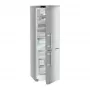 Liebherr CNsdd 5253 alulfagyasztós kombinált hűtőszekrény, ezüst, 185,5cm, nofrost, duocooling, érintővezérlés, easytwist-ice, easyfresh, freshair szűrő, led