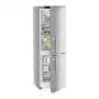 Liebherr CNsdd 5253 alulfagyasztós kombinált hűtőszekrény, ezüst, 185,5cm, nofrost, duocooling, érintővezérlés, easytwist-ice, easyfresh, freshair szűrő, led
