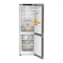 Liebherr CNsfd 5233 alulfagyasztós kombinált hűtőszekrény, ezüst, 185,5cm, nofrost, duocooling, színes tft kijelző, easyfresh, freshair, led