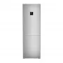 Liebherr CNsfd 5233 alulfagyasztós kombinált hűtőszekrény, ezüst, 185,5cm, nofrost, duocooling, színes tft kijelző, easyfresh, freshair, led