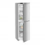 Liebherr CNsfd 5224 alulfagyasztós kombinált hűtőszekrény, ezüst, 185,5cm, nofrost, duocooling, érintővezérlés, easyfresh, freshair szűrő, led