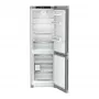 Liebherr CNsfd 5223 alulfagyasztós kombinált hűtőszekrény, ezüst, 185,5cm, nofrost, duocooling, érintővezérlés, easytwist-ice, easyfresh, freshair szűrő, led