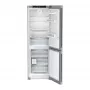 Liebherr CNsdc 5223 alulfagyasztós kombinált hűtőszekrény, ezüst, 185,5cm, nofrost, duocooling, érintővezérlés, easytwist-ice, easyfresh, freshair szűrő, led