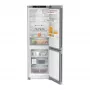 Liebherr CNsdc 5223 alulfagyasztós kombinált hűtőszekrény, ezüst, 185,5cm, nofrost, duocooling, érintővezérlés, easytwist-ice, easyfresh, freshair szűrő, led