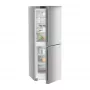 Liebherr CNsfd 5023 alulfagyasztós kombinált hűtőszekrény, ezüst, 165,5cm, nofrost, duocooling, érintővezérlés, easyfresh, freshair szűrő, led