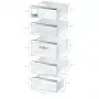Bosch GSN54AWCV fagyasztószekrény, fehér, 176 cm, 70 cm széles, 328 l, 5 fiók + 2 rekesz, nofrost, bigbox, gyorsfagyasztás