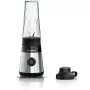 Bosch MMB2111M turmixgép, nemesacél, proedge inox penge, 0,6 l-es togo palack, 40 000-es fordulat/perc, 450 w