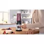 Bosch MMB2111M turmixgép, nemesacél, proedge inox penge, 0,6 l-es togo palack, 40 000-es fordulat/perc, 450 w