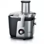 Bosch MES4010 gyümölcscentrifuga, ezüst-fekete kivitel, 3 sebességfokozat, 1.5 literes gyümölcslé tartály, kerámiakés, 1200 w