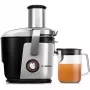 Bosch MES4010 gyümölcscentrifuga, ezüst-fekete kivitel, 3 sebességfokozat, 1.5 literes gyümölcslé tartály, kerámiakés, 1200 w