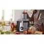 Bosch MES4010 gyümölcscentrifuga, ezüst-fekete kivitel, 3 sebességfokozat, 1.5 literes gyümölcslé tartály, kerámiakés, 1200 w
