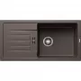 Blanco Favum XL 6 S Silgranit mosogató excenter nélkül, letisztult vonalvezetés, extra nagy medence /kávé/
