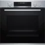 Bosch HRG5580S0 beépíthető sütő, nemesacél, gőzfunkciós, 10 sütőfunkció, ecoclean, autopilot30, teleszkópos sütősín, 71 l