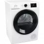 Gorenje DNE83/GN hőszivattyús szárítógép, 8 kg, a+++, led kijelző, inverter, twinair, airrefresh, gyűrődésmentesítés, ágynemű program