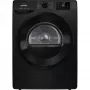Gorenje DNE82/BGN hőszivattyús szárítógép, 8 kg, a++, led kijelző, twinair, airrefresh, gyűrődésmentesítés, babaruha és ágynemű program