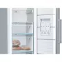 Bosch GSN36VIFP fagyasztószekrény, nemesacél, 186 cm, 242 l, 4 fiók+variozone üvegpolcok, nofrost, 2 db bigbox fiók, gyorsfagyasztás