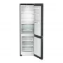 Liebherr CBNbdc 5733 alulfagyasztós kombinált hűtőszekrény, fekete, 201,5cm, nofrost, biofresh, duocooling, érintővezérlés, freshair szűrő, led