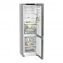 Liebherr CBNsdc 5733 alulfagyasztós kombinált hűtőszekrény, ezüst, 201,5cm, nofrost, biofresh, duocooling, érintővezérlés, freshair szűrő, led
