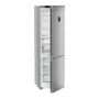Liebherr CBNsdc 5733 alulfagyasztós kombinált hűtőszekrény, ezüst, 201,5cm, nofrost, biofresh, duocooling, érintővezérlés, freshair szűrő, led