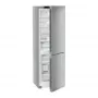 Liebherr CBNsdc 5223 alulfagyasztós kombinált hűtőszekrény, ezüst, 185,5 cm, nofrost, biofresh, duocooling, érintővezérlés, easytwist-ice, freshair szűrő, led