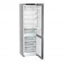 Liebherr KGNsdc 57Z03 alulfagyasztós kombinált hűtőszekrény, ezüst, 201,5 cm, nofrost, duocooling, érintővezérlés, powercooling, easyfresh, freshair szűrő, led