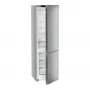 Liebherr KGNsdc 57Z03 alulfagyasztós kombinált hűtőszekrény, ezüst, 201,5 cm, nofrost, duocooling, érintővezérlés, powercooling, easyfresh, freshair szűrő, led