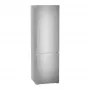 Liebherr KGNsdc 57Z03 alulfagyasztós kombinált hűtőszekrény, ezüst, 201,5 cm, nofrost, duocooling, érintővezérlés, powercooling, easyfresh, freshair szűrő, led