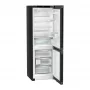 Liebherr CNbdc 5223 alulfagyasztós kombinált hűtőszekrény,fekete, 185,5cm, nofrost, duocooling, érintővezérlés, easytwist-ice, easyfresh, freshair szűrő, led