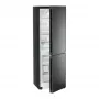 Liebherr CNbdc 5223 alulfagyasztós kombinált hűtőszekrény,fekete, 185,5cm, nofrost, duocooling, érintővezérlés, easytwist-ice, easyfresh, freshair szűrő, led
