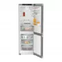 Liebherr KGNsdc 52Z03 alulfagyasztós kombinált hűtőszekrény, ezüst, 185.5 cm, nofrost, duocooling, érintővezérlés, powercooling, easyfresh, freshair szűrő, led