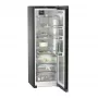 Liebherr RBbsc 5280 hűtőszekrény, fekete, 185,5 cm, 384 l, 3db biofresh rekesz, fish & seafood-safe, gyorshűtés, színes tft-kijelző