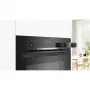 Bosch HRA5380B0 beépíthető sütő, fekete, gőzfunkciós, 10 sütőfunkció, ecoclean hátfal, autopilot30, teleszkópos sütősín, 71 l
