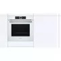 Bosch HBG6750W1 beépíthető sütő, fehér, 13 sütőfunkció, pirolitikus, tft-kijelző, autopilot10, teleszkópos sütősín, 71 l