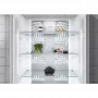Electrolux LNT7ME32X3 alulfagyasztós kombinált hűtőszekrény, inox, nofrost, 186 cm, 230/101 l, cooling 360°, customflex, action cool, action freeze, extrachill