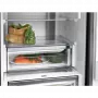 Electrolux LNT7ME32X3 alulfagyasztós kombinált hűtőszekrény, inox, nofrost, 186 cm, 230/101 l, cooling 360°, customflex, action cool, action freeze, extrachill