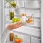 Electrolux LNT7ME32X3 alulfagyasztós kombinált hűtőszekrény, inox, nofrost, 186 cm, 230/101 l, cooling 360°, customflex, action cool, action freeze, extrachill