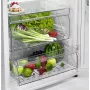 AEG RKB639E4DX hűtőszekrény, inox, 186 cm, 387 l, érintővezérlés, dynamicair, coolmatic, palacktartó, rúdfogantyú