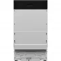 Electrolux EES42210L beépíthető keskeny mosogatógép, 45 cm, 9 teríték, airdry, quickselect, glasscare, extrapower, softspikes rögzítők, 46 db(a)