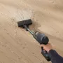 Electrolux EP71UB14DB akkumulátoros porszívó, farmerkék, led világítás a szívófejen, résszívó kefe, portalanító ecset, 14,4 v li-ion