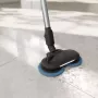 Electrolux EP71B14WET akkumulátoros porszívó, farmerkék, led világítás, powerpro mop fej, résszívó kefe, portalanító ecset, 14,4 v li-ion