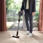 Electrolux EP71B14WET akkumulátoros porszívó, farmerkék, led világítás, powerpro mop fej, résszívó kefe, portalanító ecset, 14,4 v li-ion