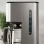 Electrolux E5CM1-6ST filteres kávéfőző, rozsdamentes acél, 1,375 literes üvegkanna, aromaválasztó, időzítő, 1000 w