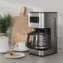 Electrolux E5CM1-6ST filteres kávéfőző, rozsdamentes acél, 1,375 literes üvegkanna, aromaválasztó, időzítő, 1000 w